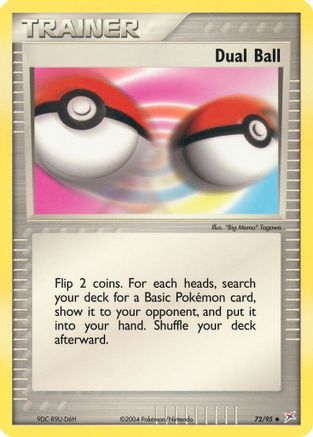 Dual Ball (72) [Team Magma vs Team Aqua] Reverse Holofoil