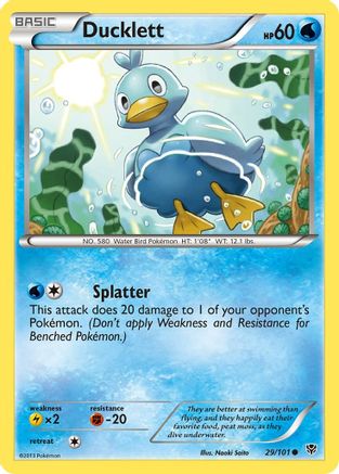 Ducklett (29) [Plasma Blast] Reverse Holofoil