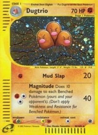 Dugtrio (10) (10) [Expedition] Reverse Holofoil