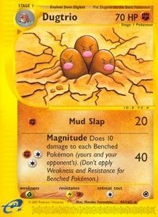 Dugtrio (44) (44) [Expedition] Reverse Holofoil