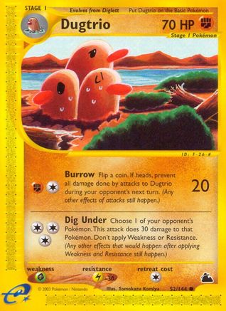 Dugtrio (52) [Skyridge]