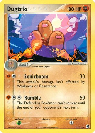 Dugtrio (22) [FireRed & LeafGreen]