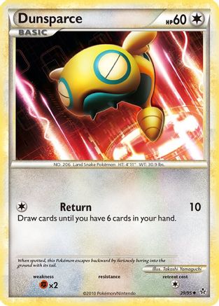 Dunsparce (29) [Unleashed] Reverse Holofoil