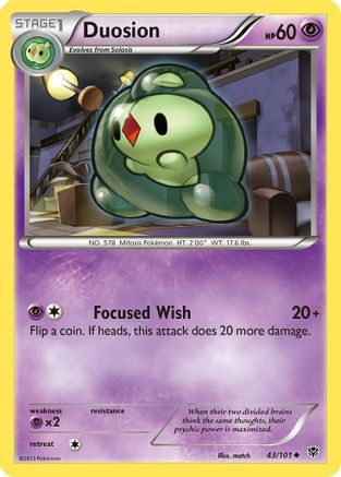 Duosion (43) [Plasma Blast] Reverse Holofoil