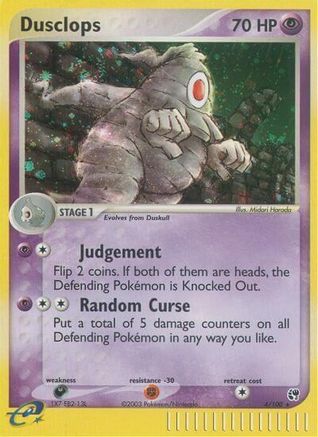 Dusclops (4) [Sandstorm] Reverse Holofoil