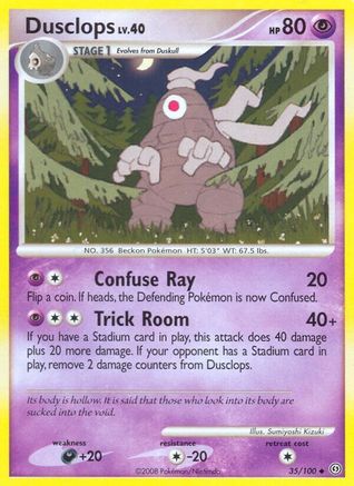 Dusclops (35) (35) [Stormfront] Reverse Holofoil