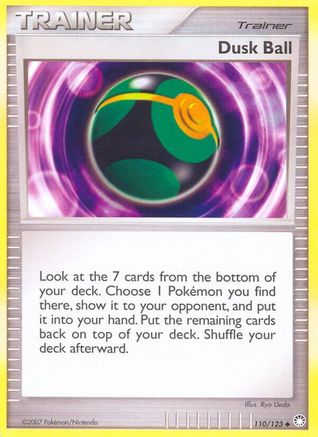 Dusk Ball (110) [Mysterious Treasures] Reverse Holofoil