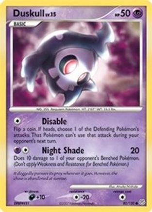 Duskull (80) [Diamond and Pearl] Reverse Holofoil