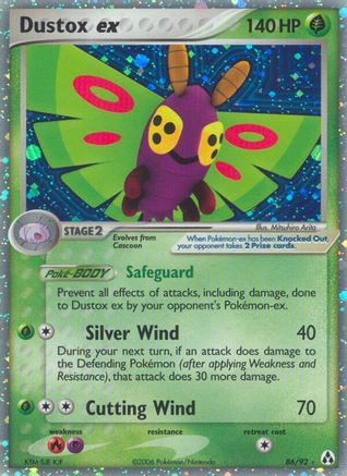 Dustox ex (86) [Legend Maker] Holofoil