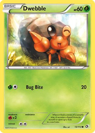 Dwebble (13) [Legendary Treasures] Reverse Holofoil