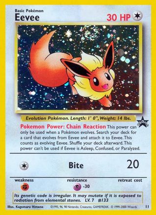 Eevee (11) [WoTC Promo] Holofoil