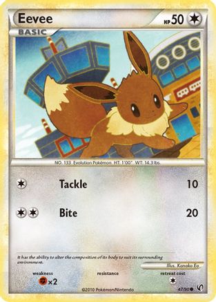 Eevee (47) (47) [Undaunted] Reverse Holofoil