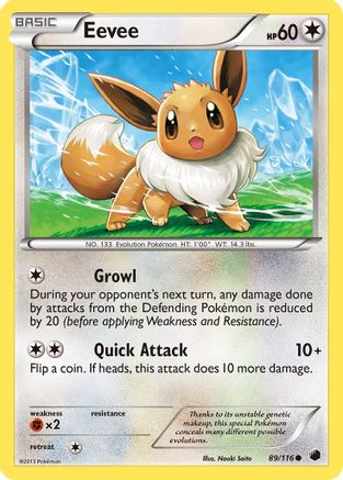Eevee (89) (89) [Plasma Freeze] Reverse Holofoil