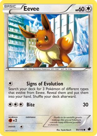 Eevee (90) (90) [Plasma Freeze] Reverse Holofoil