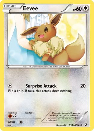 Eevee (RC14) [Legendary Treasures: Radiant Collection] Holofoil