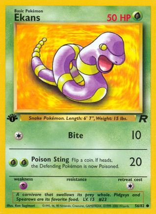 Ekans (56) [Team Rocket] Unlimited