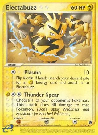 Electabuzz (35) [Sandstorm] Reverse Holofoil