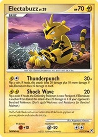 Electabuzz (81) [Diamond and Pearl] Reverse Holofoil