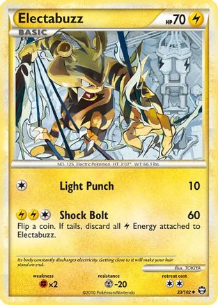 Electabuzz (33) [Triumphant] Reverse Holofoil