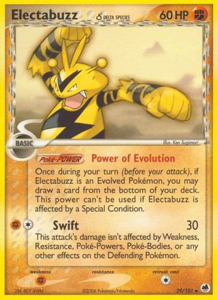 Electabuzz (Delta Species) (29) [Dragon Frontiers]