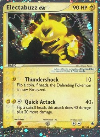 Electabuzz ex (97) [Ruby and Sapphire] Holofoil