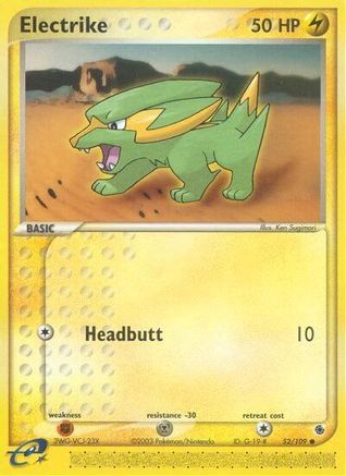 Electrike - 52/109 (52) [Ruby and Sapphire]