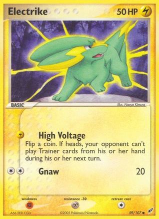 Electrike - 059/107 (59) [Deoxys] Reverse Holofoil