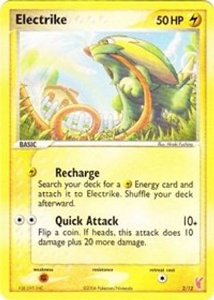 Electrike (2) [EX Trainer Kit 2: Plusle & Minun]