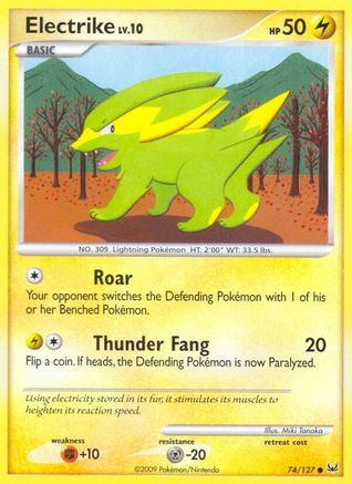 Electrike (74) [Platinum] Reverse Holofoil