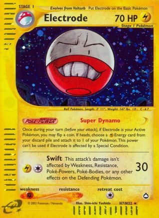 Electrode (H7) (H7) [Aquapolis] Holofoil