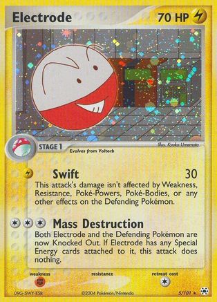 Electrode (5) [Hidden Legends] Reverse Holofoil