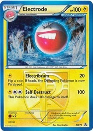 Electrode (Team Plasma) - BW76 (BW76) [Black and White Promos] Holofoil