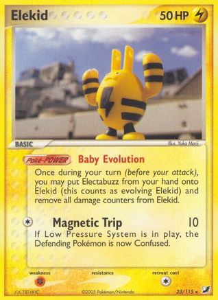 Elekid (23) [Unseen Forces] Reverse Holofoil