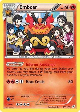Emboar (27) [Legendary Treasures] Holofoil
