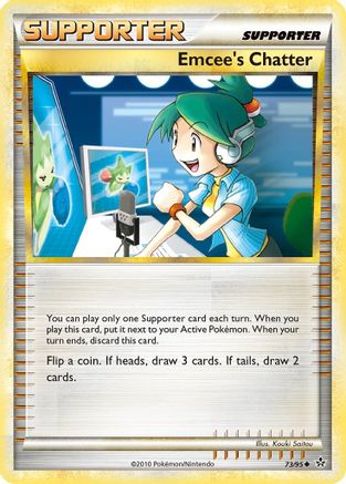 Emcee's Chatter (73) [Unleashed] Reverse Holofoil