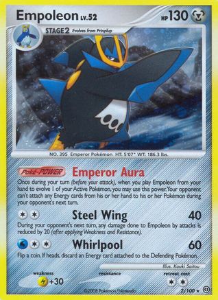 Empoleon (2) [Stormfront] Reverse Holofoil