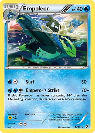Empoleon (35) [Legendary Treasures] Reverse Holofoil