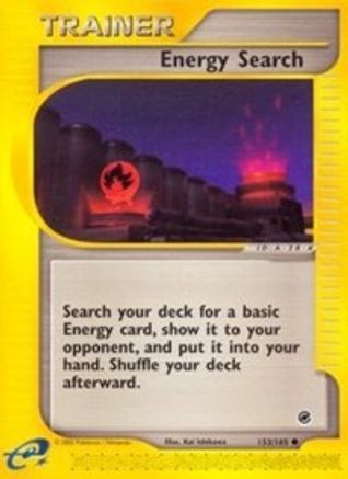 Energy Search (153) [Expedition] Reverse Holofoil