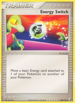 Energy Switch (84) [Unseen Forces] Reverse Holofoil