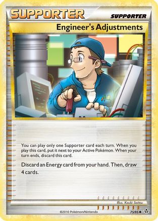 Engineer's Adjustments (75) [Unleashed] Reverse Holofoil