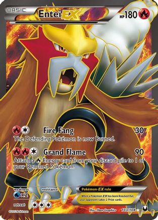 Entei EX (103 Full Art) (103) [Dark Explorers] Holofoil