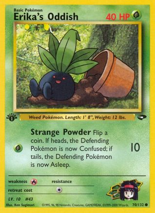 Erika's Oddish (70) [Gym Challenge] Unlimited