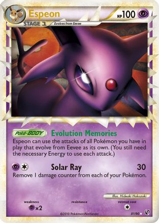 Espeon (Prime) (81) [Undaunted] Holofoil