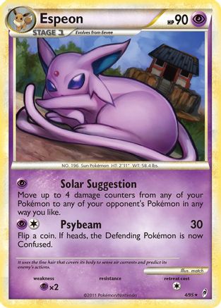 Espeon (4) [Call of Legends] Reverse Holofoil