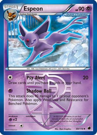Espeon (Team Plasma) (48) [Plasma Freeze]