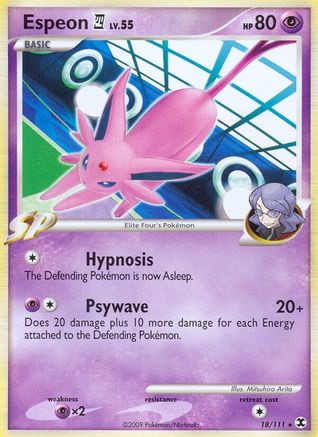 Espeon E4 (18) [Rising Rivals] Reverse Holofoil