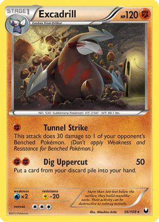 Excadrill (56) (56) [Dark Explorers]