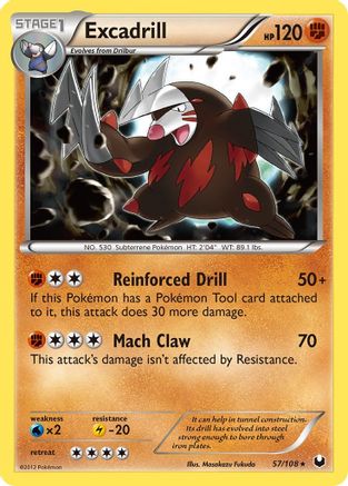 Excadrill (57) (57) [Dark Explorers]