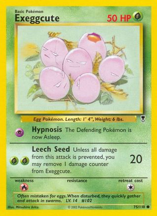 Exeggcute (75) [Legendary Collection] Reverse Holofoil