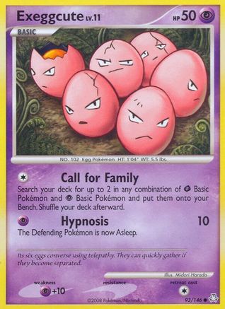 Exeggcute (93) [Legends Awakened] Reverse Holofoil